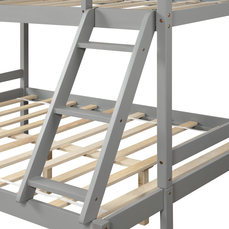 Harriet Bee Eligia Kids Twin Over Full Bunk Bed & Reviews Wayfair